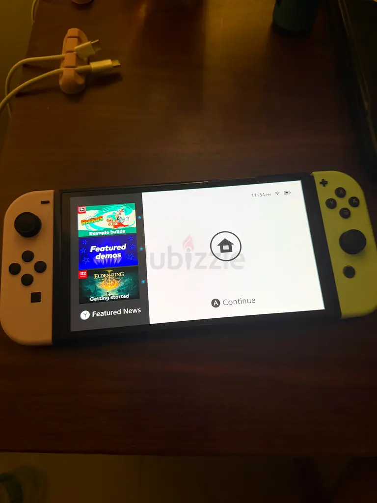 Nintendo Switch OLED with Dock and Joy-Con Attachments